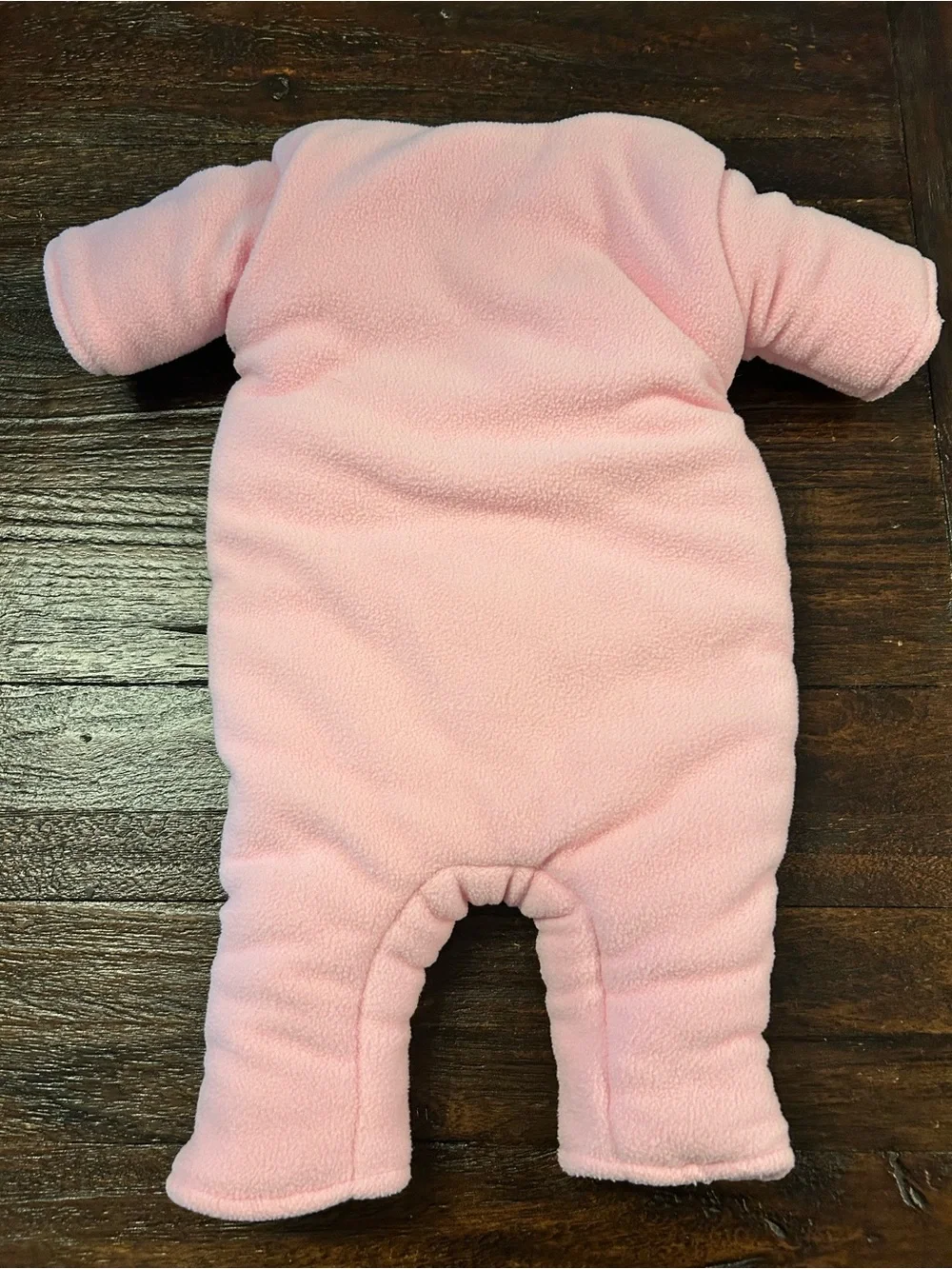 Baby Merlin’s Magic Sleepsuit Baby Pink One-Piece Fleece Sleeper